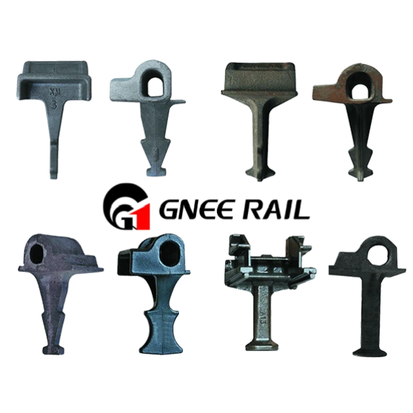 Cast-in And Weld-on Rail Shoulder Railway Fastening