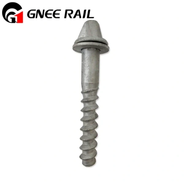 Railroad Screw Spikes For Railway System